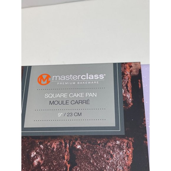 Master Class 9" Non-Stick Lavender Square Cake Pan New With Tags! - Picture 4 of 6